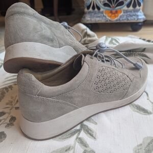 Dansko Gray Suede Sneakers Size 42